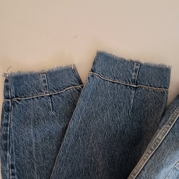 Free People We The Free Marion High Waisted Jeans Celeste Blue Size 31 EUC - Picture 7 of 15